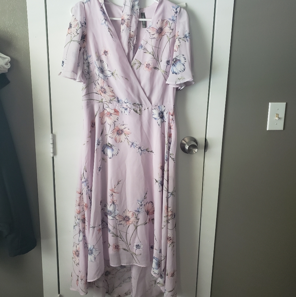 NWT lavender floral dress